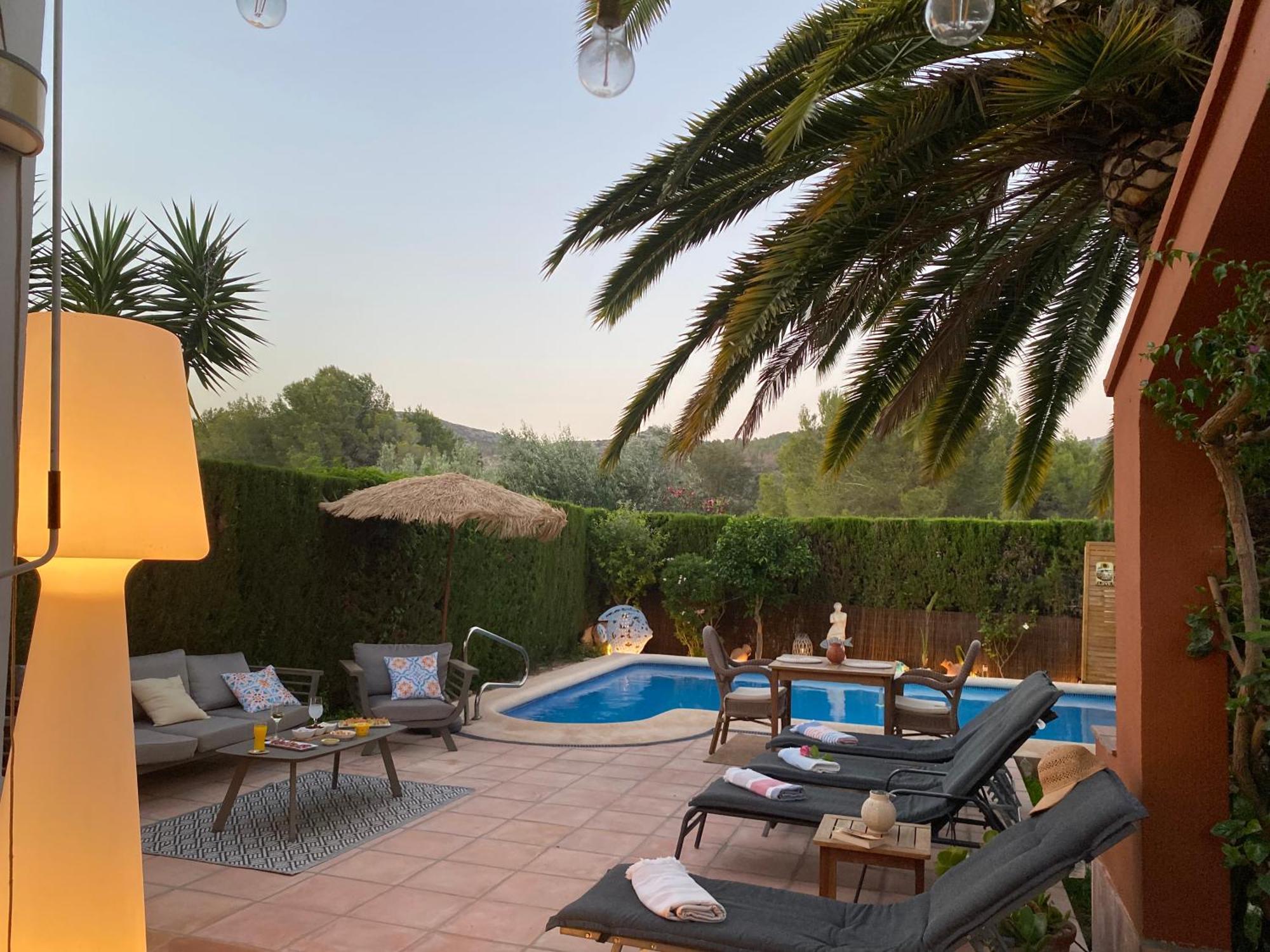 Maison Cosy Au Pied Du Golf Avec Piscine Privee Muntanya la Sella ภายนอก รูปภาพ